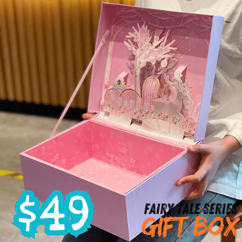 Fairy Tale Series-gift boxes-White Deer