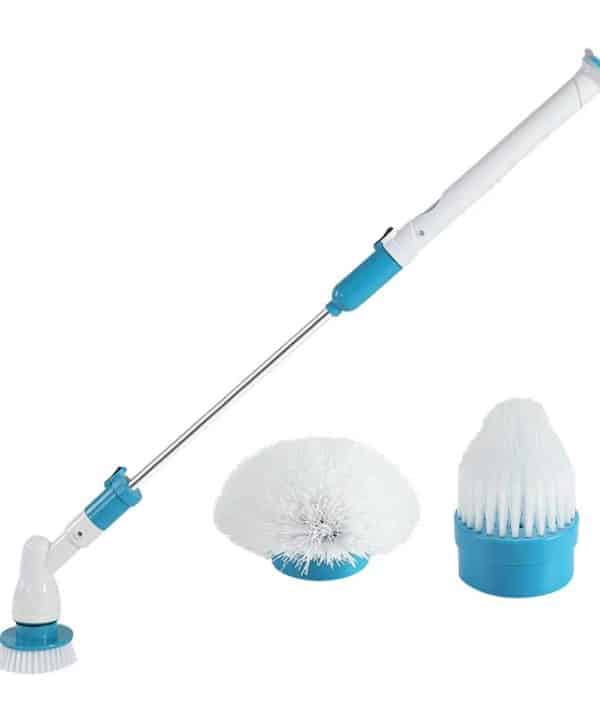 Electric bathtub cleaning machine efficiently cleaning the bathtub surface